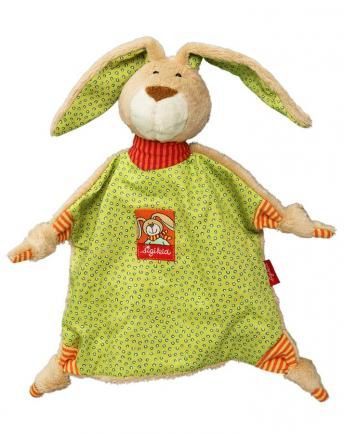  - comforter rabbit green orange wombel bombel 25 cm 